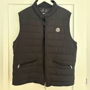 Moncler Navy Quilted Men's Vest